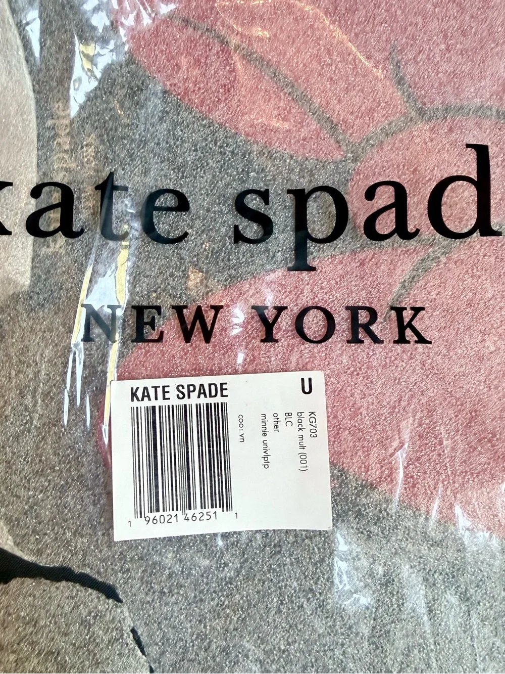 NWT Disney x Kate Spade Minnie Mouse Universal Laptop Sleeve - Black/Red ❤️🖤